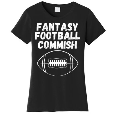 Fantasy Football Commish, Funny Fantasy Football Guru, FFL, Commissioner Women's T-Shirt