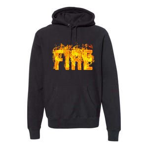 Fire Family Couple Matching Diy Last Minute Halloween Party Premium Hoodie