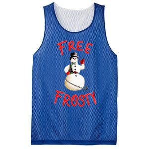 Frees Frostys Christmas with The kranks Christmas  Mesh Reversible Basketball Jersey Tank