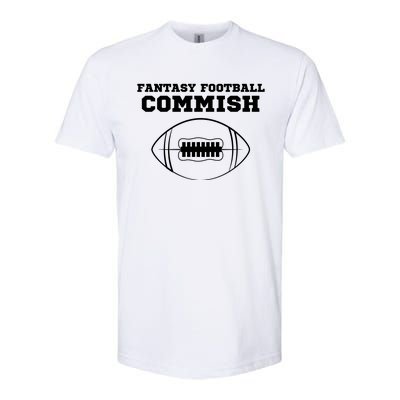 Fantasy Football Commish, Funny Fantasy Football Guru, Commissioner Softstyle CVC T-Shirt