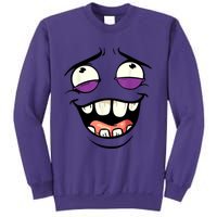 Funny Face Cartoon Laughing Face Expression Humor Sweatshirt