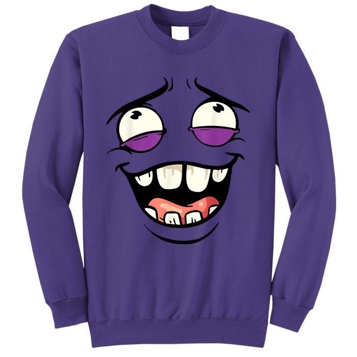 Funny Face Cartoon Laughing Face Expression Humor Sweatshirt