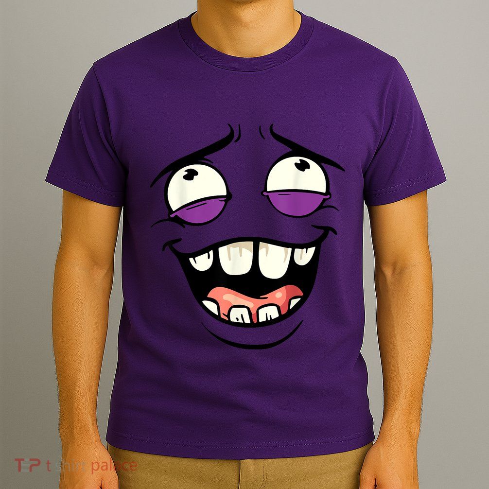 Funny Face Cartoon Laughing Face Expression Humor T-Shirt