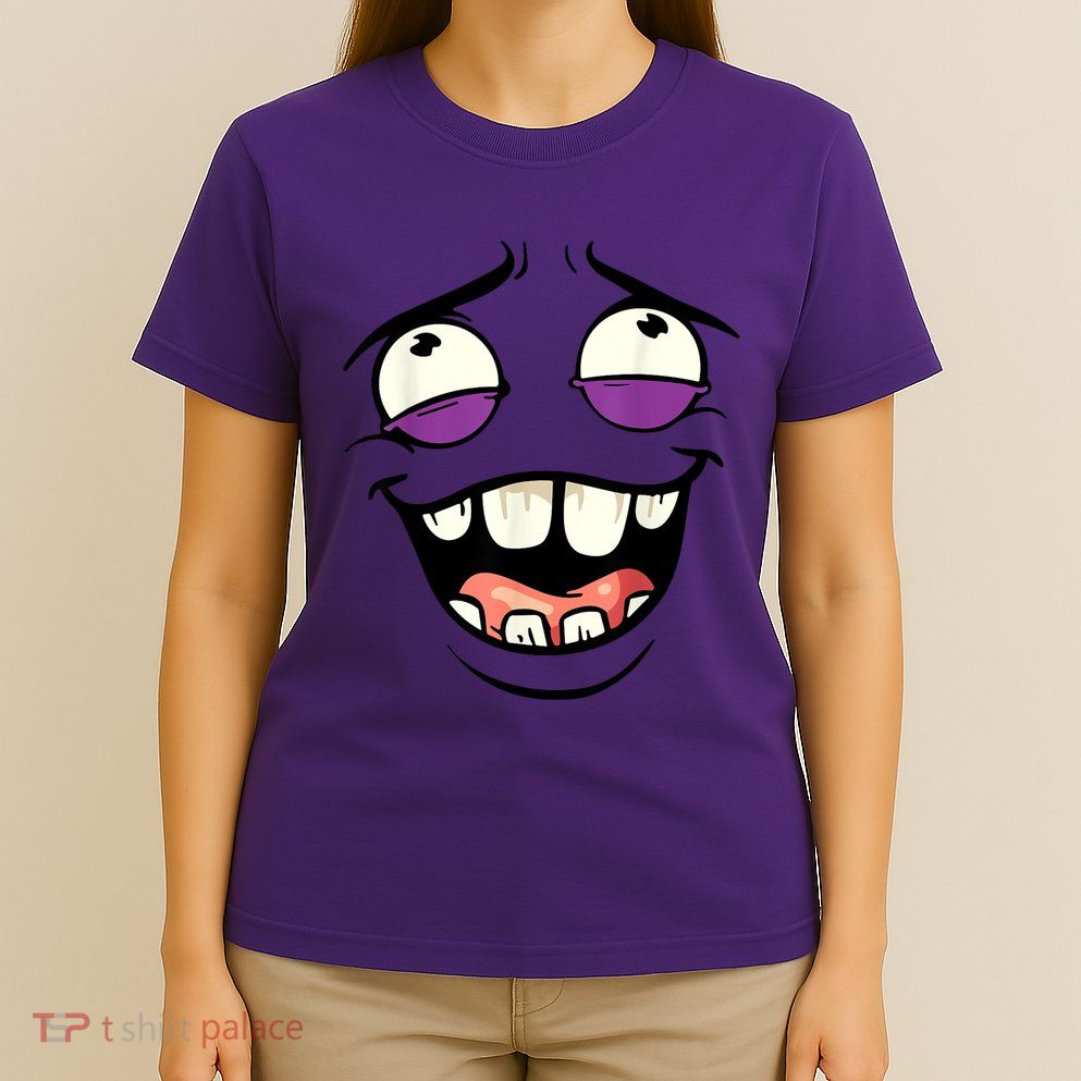 Funny Face Cartoon Laughing Face Expression Humor T-Shirt