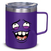 Funny Face Cartoon Laughing Face Expression Humor 12oz Stainless Steel Coffee Mug