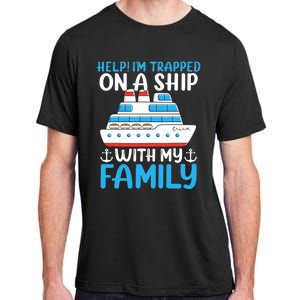 Funny Family Cruise Gifts Matching Vacation Group Cruising Adult ChromaSoft Performance T-Shirt