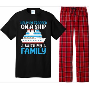 Funny Family Cruise Gifts Matching Vacation Group Cruising Pajama Set