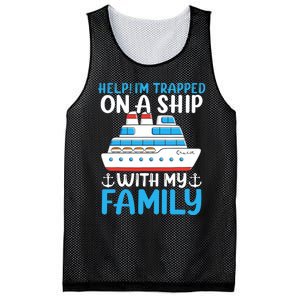 Funny Family Cruise Gifts Matching Vacation Group Cruising Mesh Reversible Basketball Jersey Tank