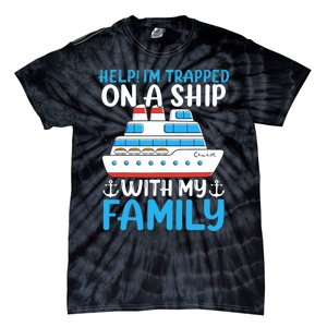 Funny Family Cruise Gifts Matching Vacation Group Cruising Tie-Dye T-Shirt