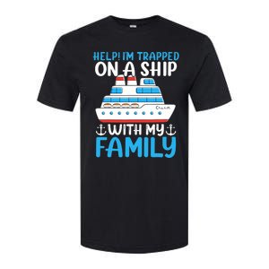 Funny Family Cruise Gifts Matching Vacation Group Cruising Softstyle CVC T-Shirt