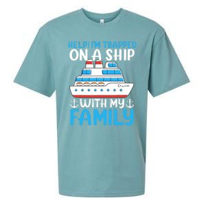 Funny Family Cruise Gifts Matching Vacation Group Cruising Sueded Cloud Jersey T-Shirt