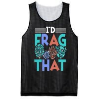 Funny Fish  Corals I'd Frag That Reef Mesh Reversible Basketball Jersey Tank