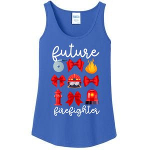 Future Firefighter Coquette Future Fire Funny Gift Ladies Essential Tank