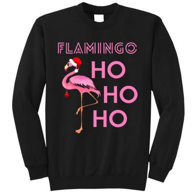 Festive Flamingo Christmas Winter Season Holiday Fun Sweatshirt