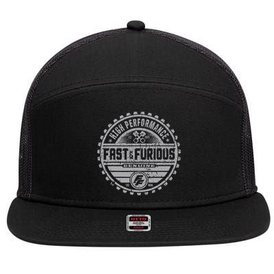 Fast & Furious Classic Garage 7 Panel Mesh Trucker Snapback Hat