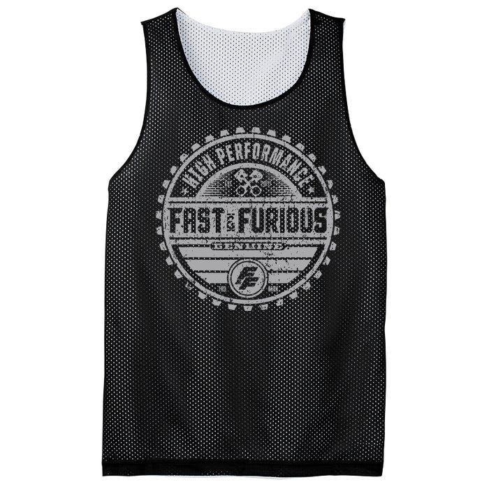 Fast & Furious Classic Garage Mesh Reversible Basketball Jersey Tank