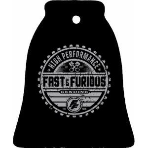 Fast & Furious Classic Garage Ceramic Bell Ornament