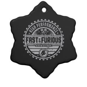 Fast & Furious Classic Garage Ceramic Star Ornament