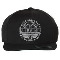 Fast & Furious Classic Garage Wool Snapback Cap