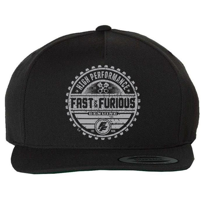 Fast & Furious Classic Garage Wool Snapback Cap