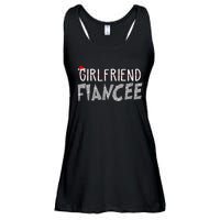 Fiancee Fiance Christmas Pajamas Engaged Couples Matching Ladies Essential Flowy Tank