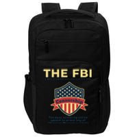 Funny FBI Censorship Conservative Gift Impact Tech Backpack