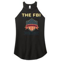 Funny FBI Censorship Conservative Gift Women’s Perfect Tri Rocker Tank