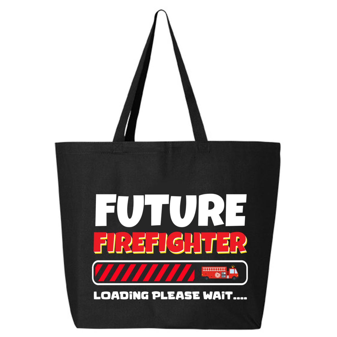 Firefighter Fire Costume Future Firefighter Tools Great Gift 25L Jumbo Tote