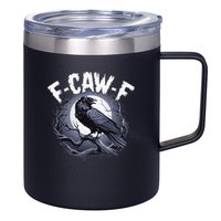 F-Caw-F  12oz Stainless Steel Coffee Mug