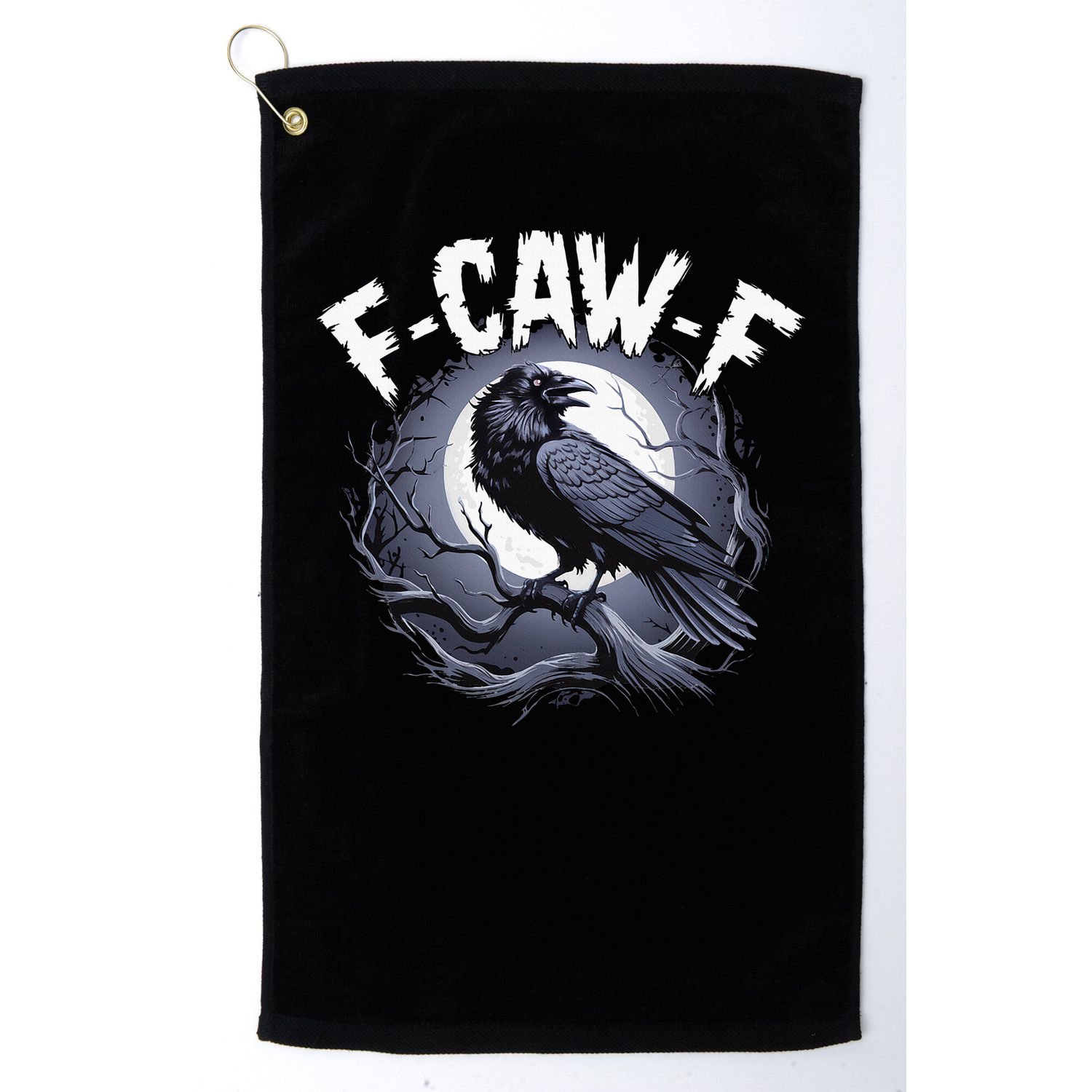 F-Caw-F  Golf Towel