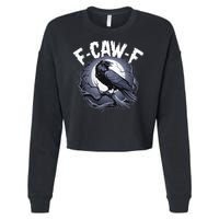 F-Caw-F  Cropped Pullover Crew