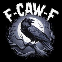 F-Caw-F  Cropped Pullover Crew