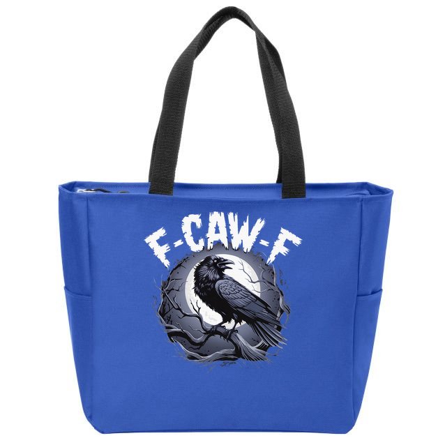 F-Caw-F  Zip Tote Bag