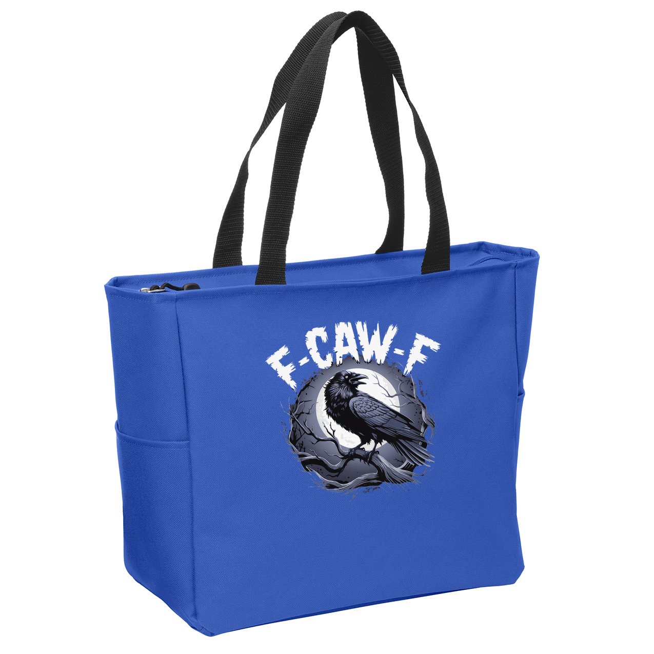 F-Caw-F  Zip Tote Bag