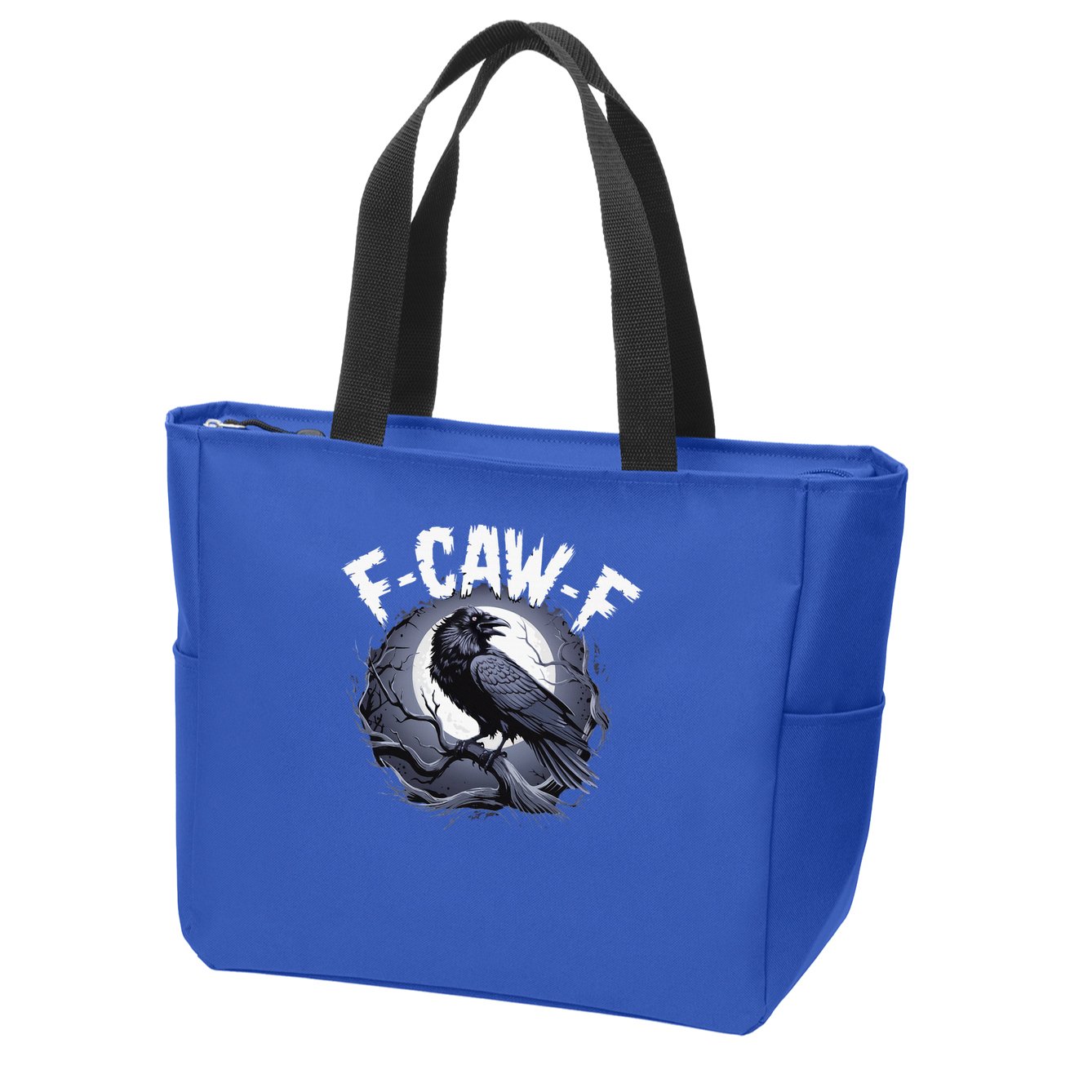 F-Caw-F  Zip Tote Bag