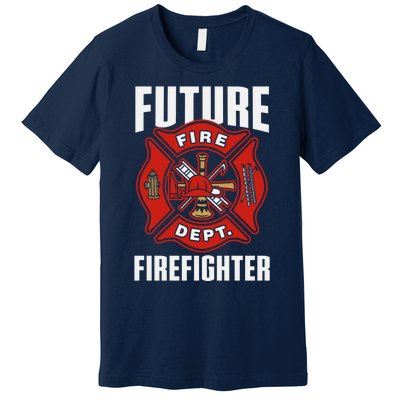 Future Firefighter Cute Firefighter for Boy Premium T-Shirt