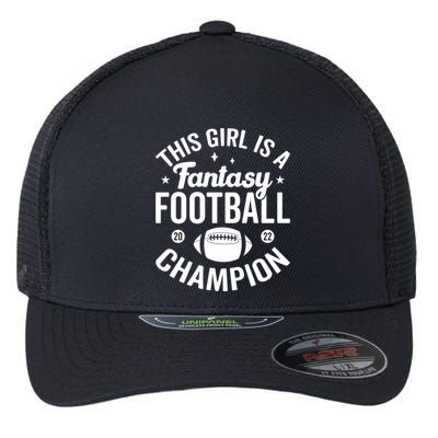 Fantasy Football Champion Statement Art Flexfit Unipanel Trucker Cap