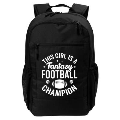 Fantasy Football Champion Statement Art Backpack