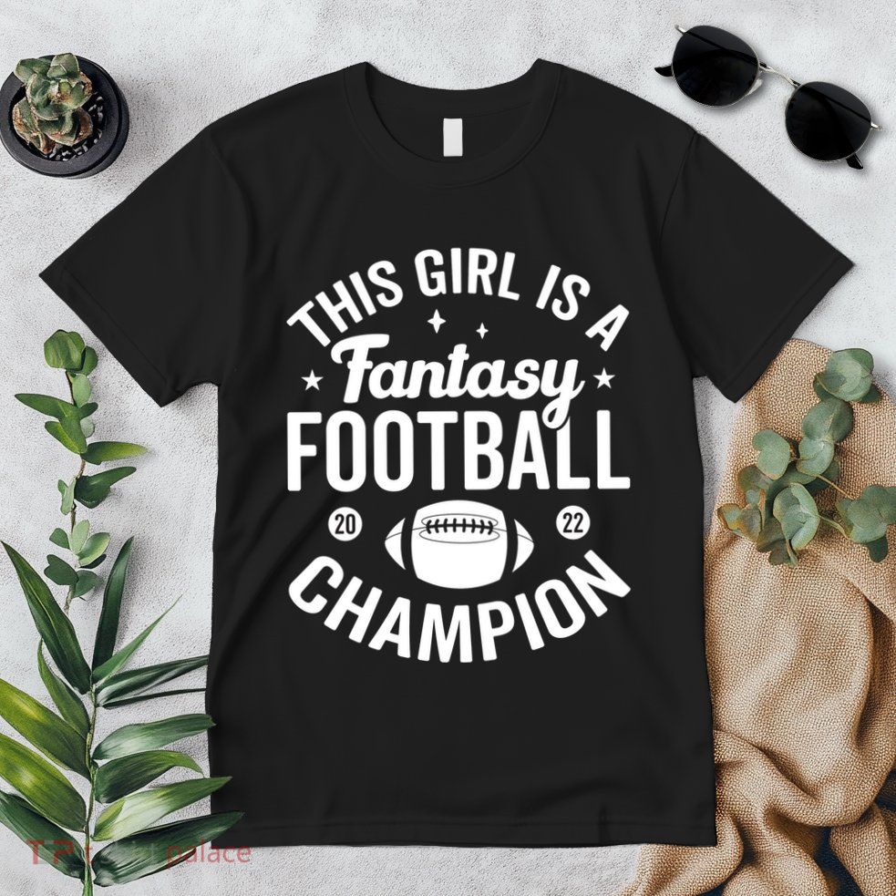 Fantasy Football Champion Statement Art Premium T-Shirt