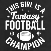 Fantasy Football Champion Statement Art Golf Towel