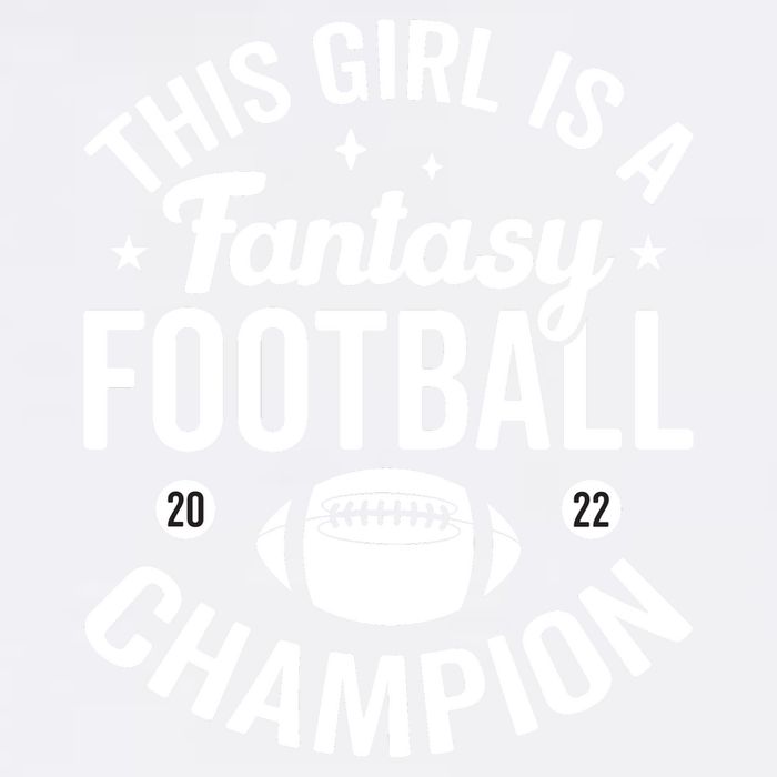 Fantasy Football Champion Statement Art Garment-Dyed Sweatshirt