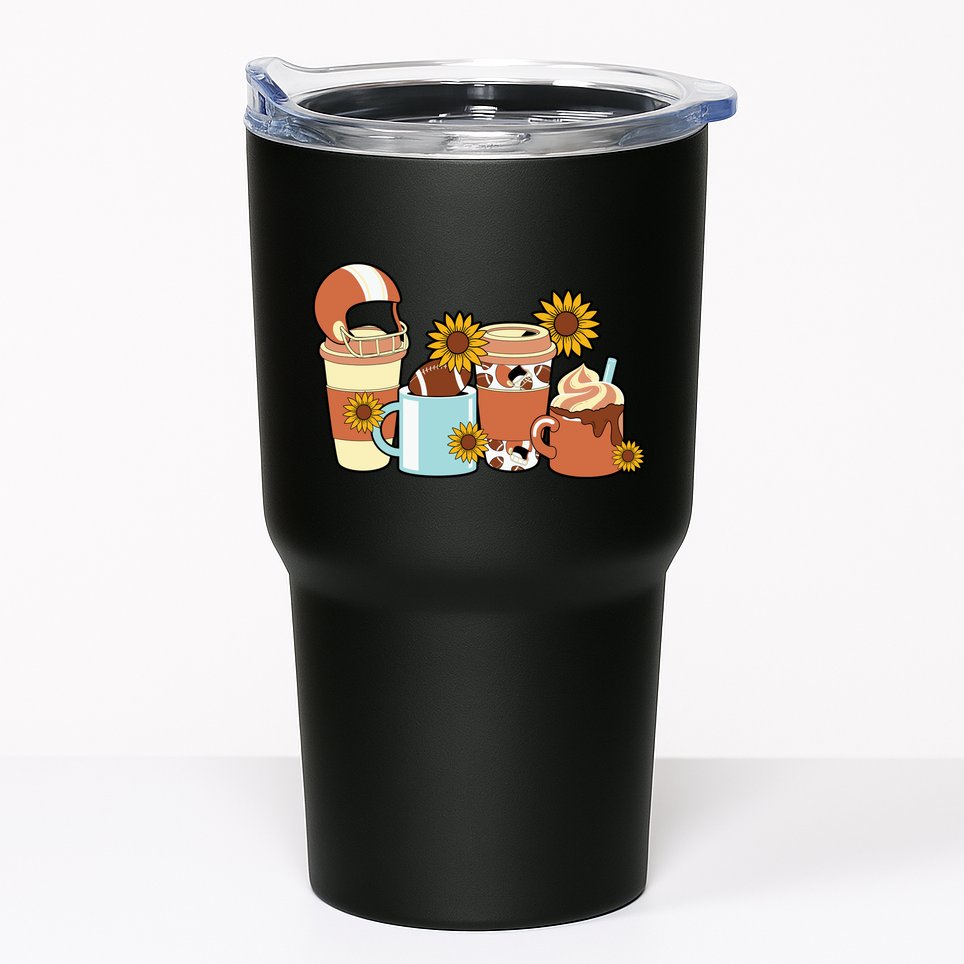 Football Fall Coffee Lover Tumbler
