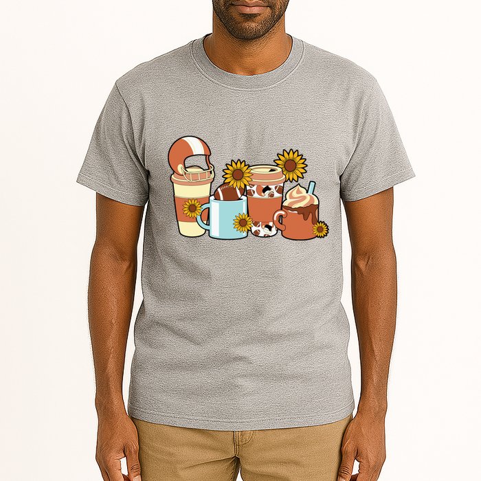 Football Fall Coffee Lover Tall T-Shirt