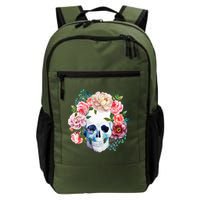 Fancy Flower Crown Skull Backpack