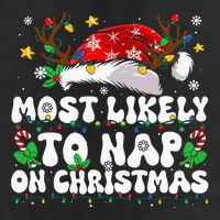 Funny Family Christmas Most Likely To Nap On Christmas 11oz C Handle Ceramic Mug