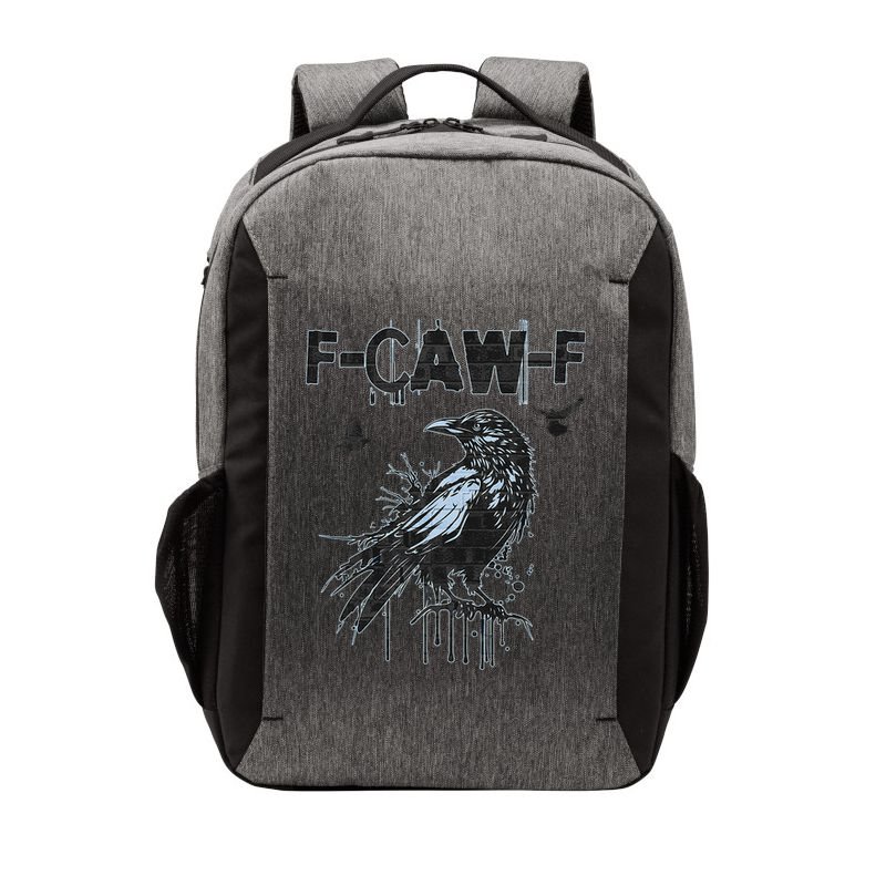  Funny F-CAW-F Crow Grunge Adult Humor Graphic  Vector Backpack