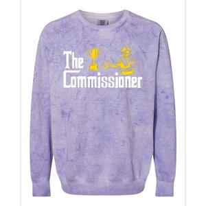 Fantasy Football Commissioner Fantasy Football Commish Colorblast Crewneck Sweatshirt