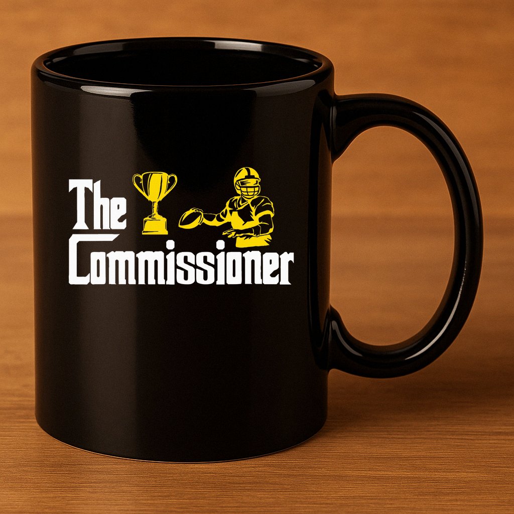 Fantasy Football Commissioner Fantasy Football Commish 11oz C Handle Ceramic Mug