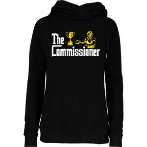 Fantasy Football Commissioner Fantasy Football Commish Womens Funnel Neck Pullover Hood