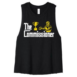 Fantasy Football Commissioner Fantasy Football Commish Women's Racerback Cropped Tank